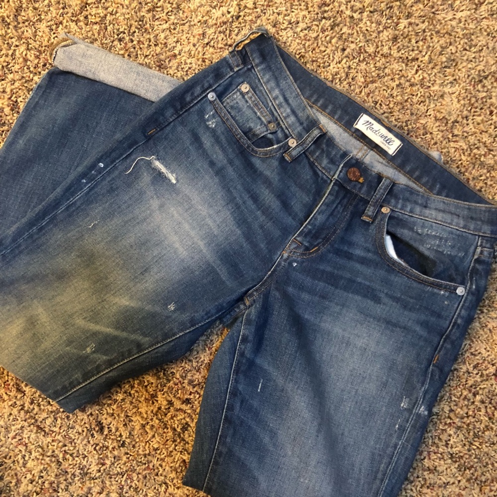 Madewell slim boyjean